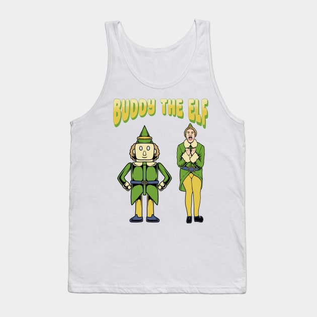 Buddy the Elf Tank Top by littlepdraws